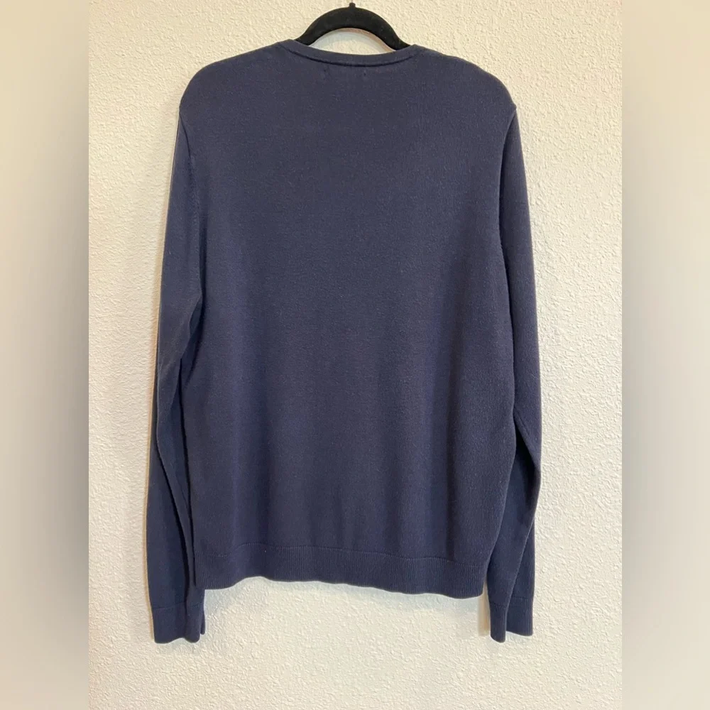 Calibrate men’s silk sweater blue size XL
